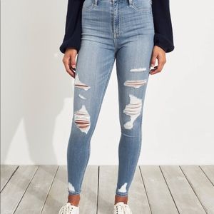 Hollister ultra high rise jean legging